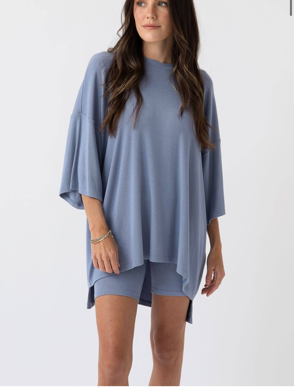 The Foxy Kind All Weekend Long Set - Malibu Blue